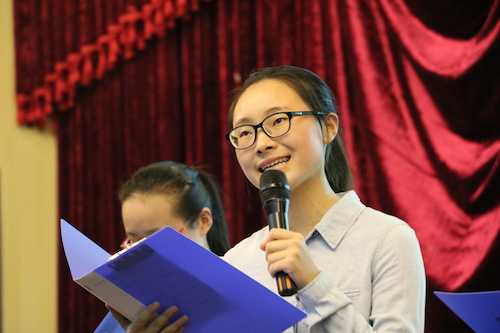 选手表演